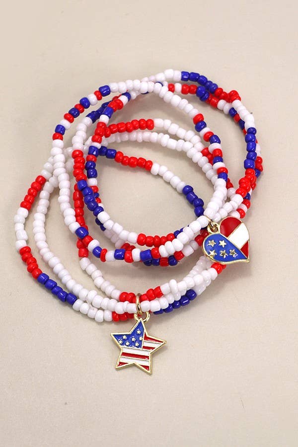 Beaded & Star Stack