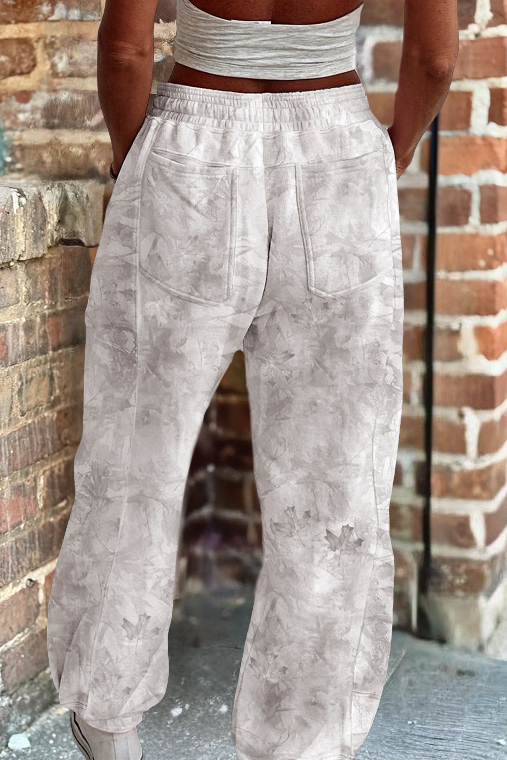 Washed Woodland Joggers