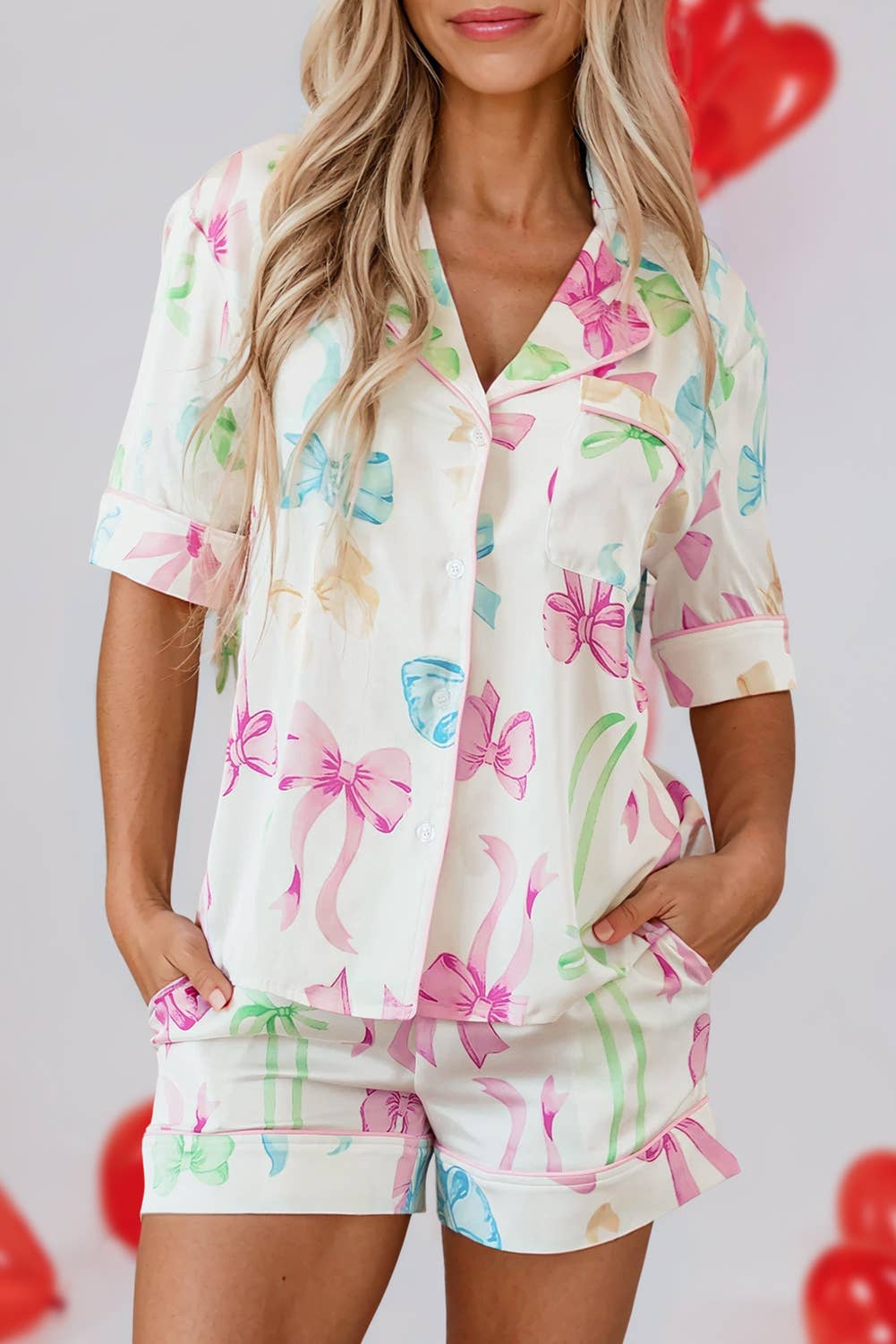 Bow Tie Comfort Pajamas