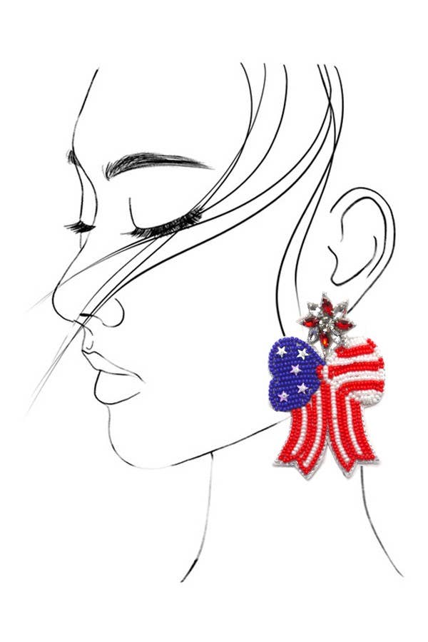 Americano Bow Earrings