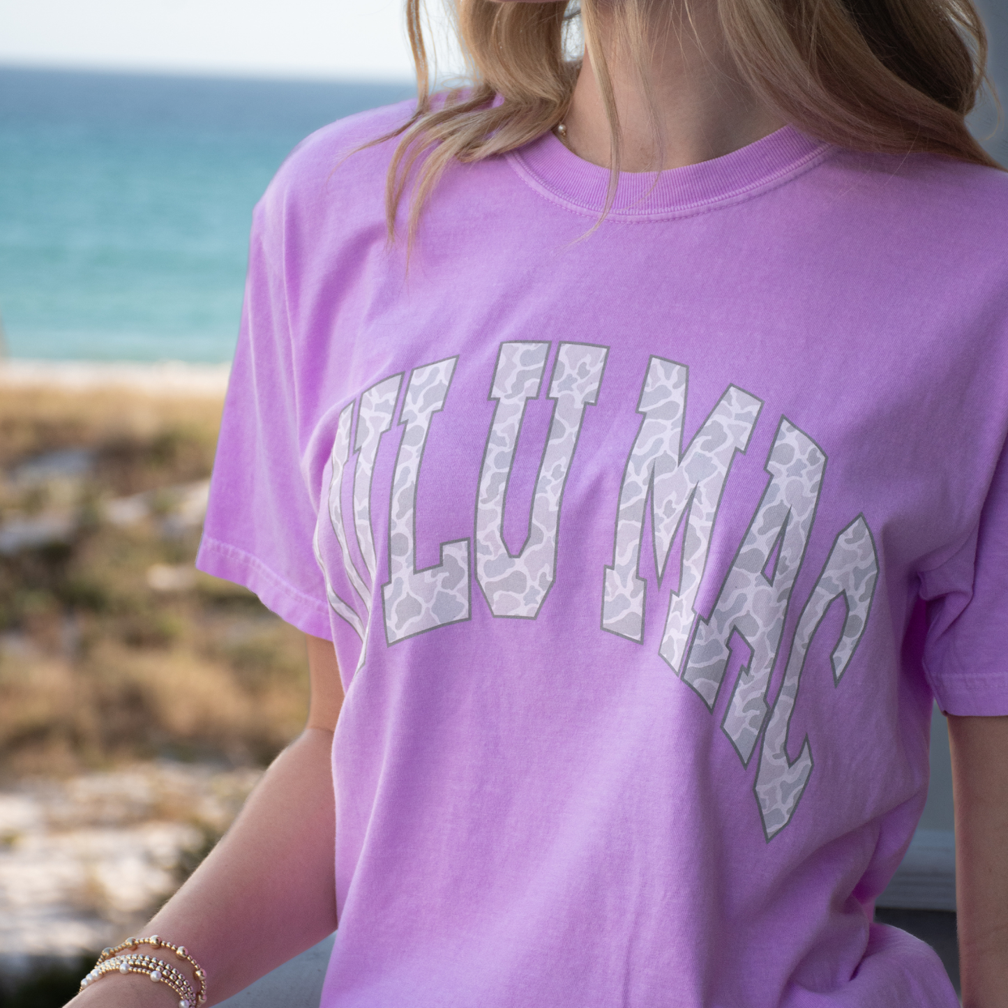 Lulu Mac Purple Camo