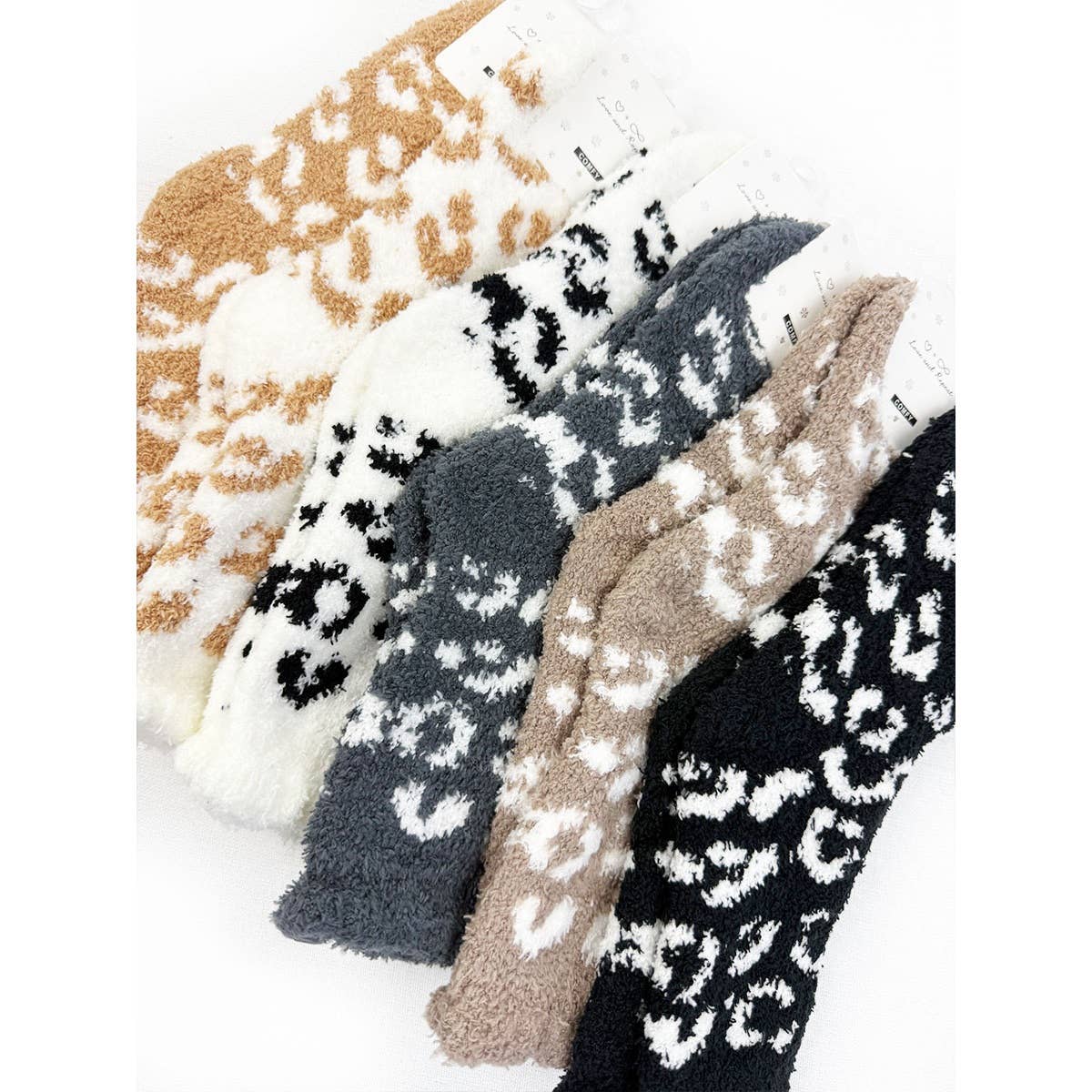 Leopard Luxe Socks