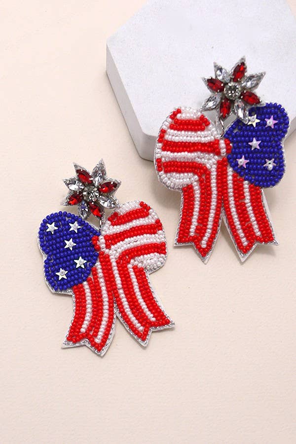 Americano Bow Earrings
