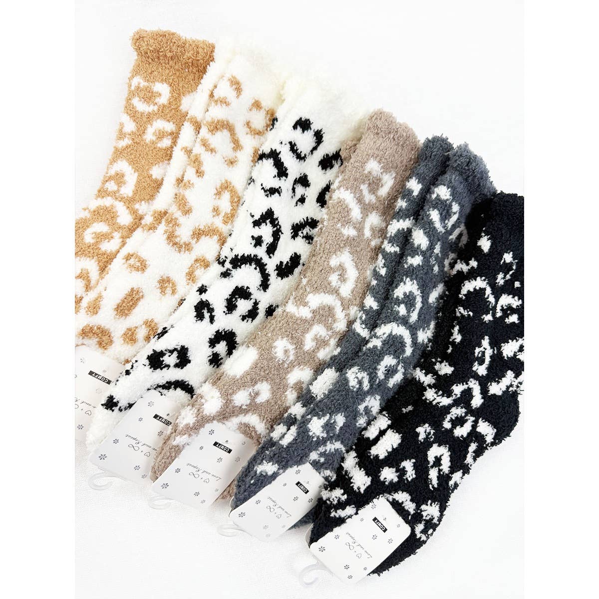 Leopard Luxe Socks
