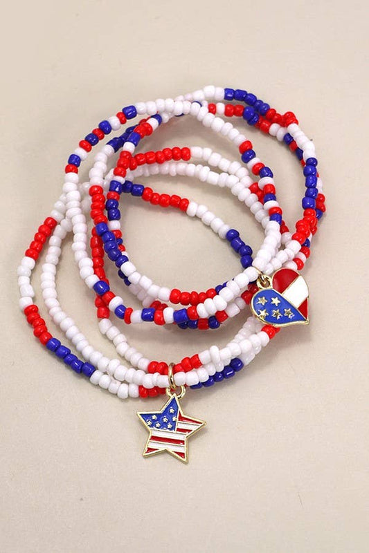 Beaded & Star Stack