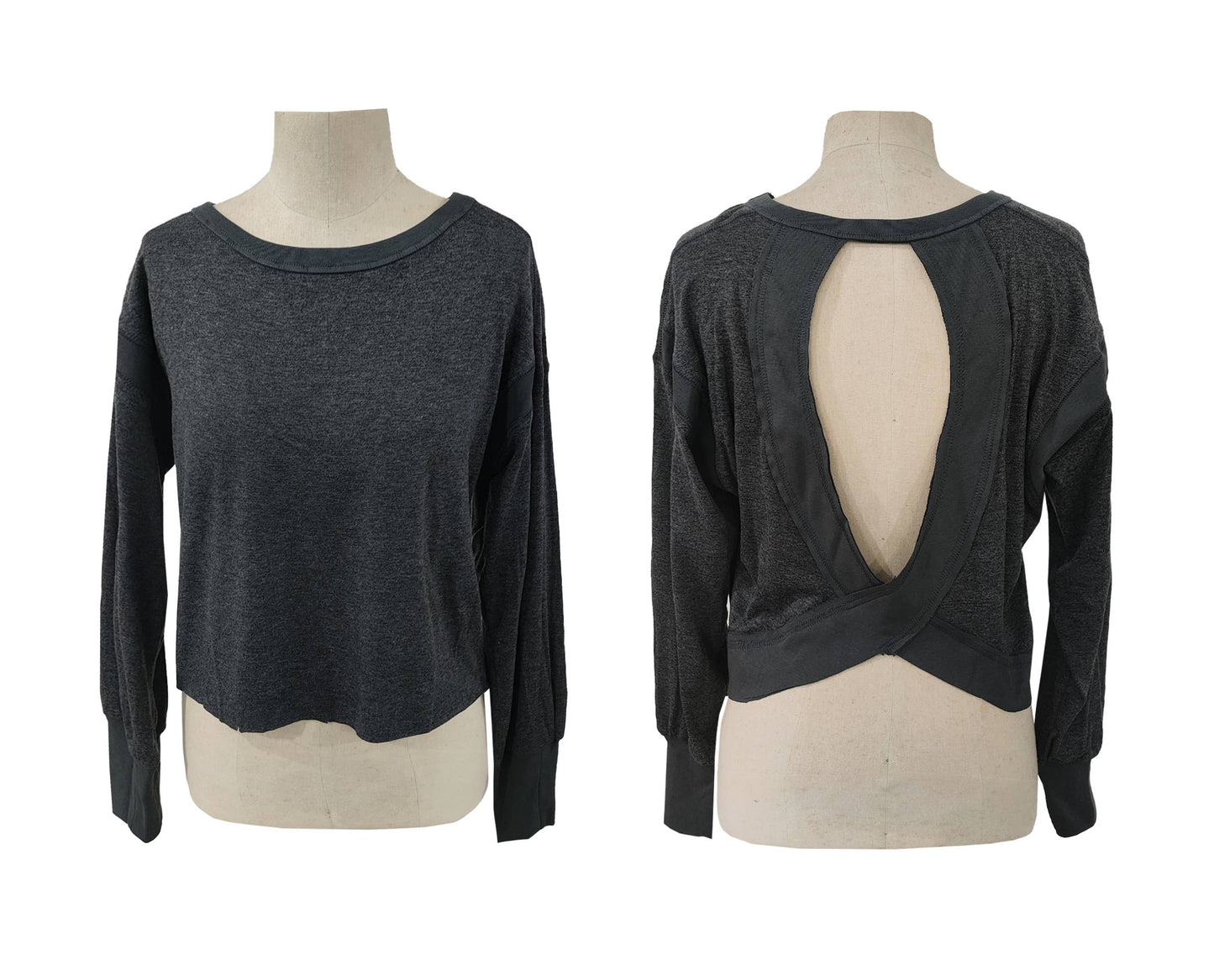 Gray Escape Top
