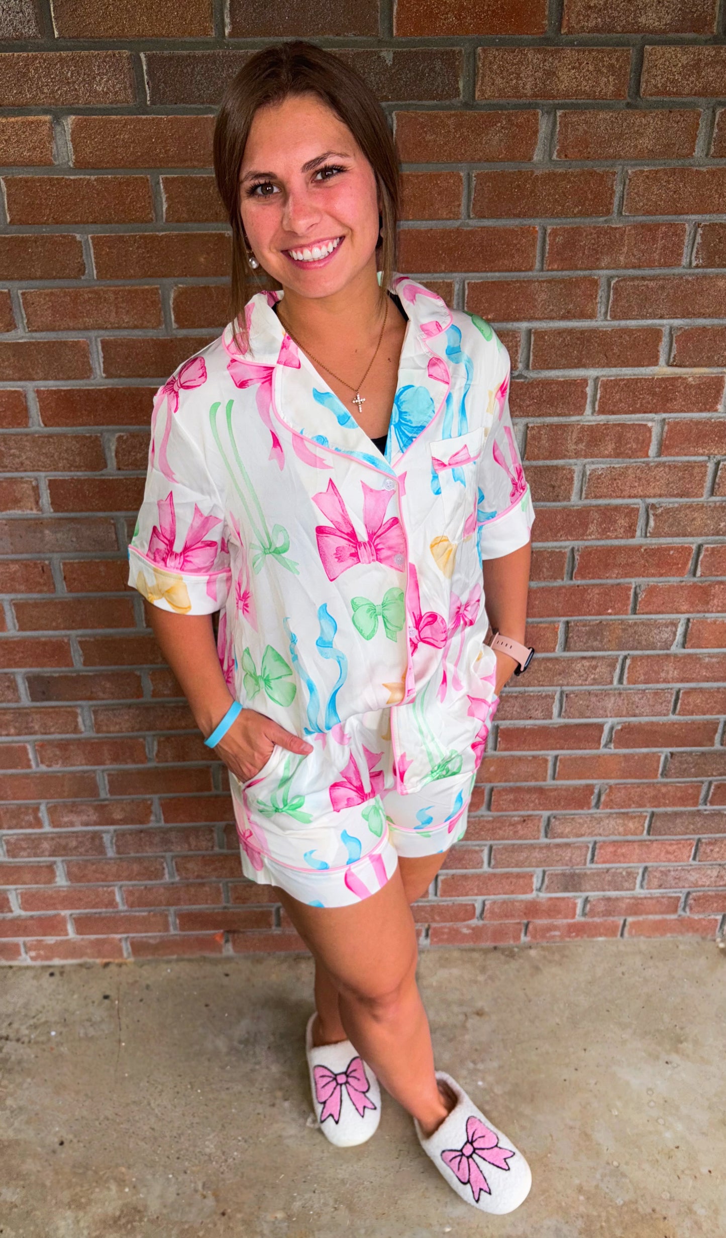 Bow Tie Comfort Pajamas