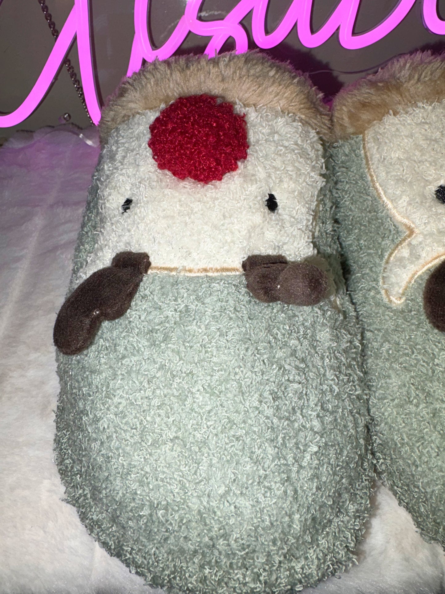 Reindeer Slippers