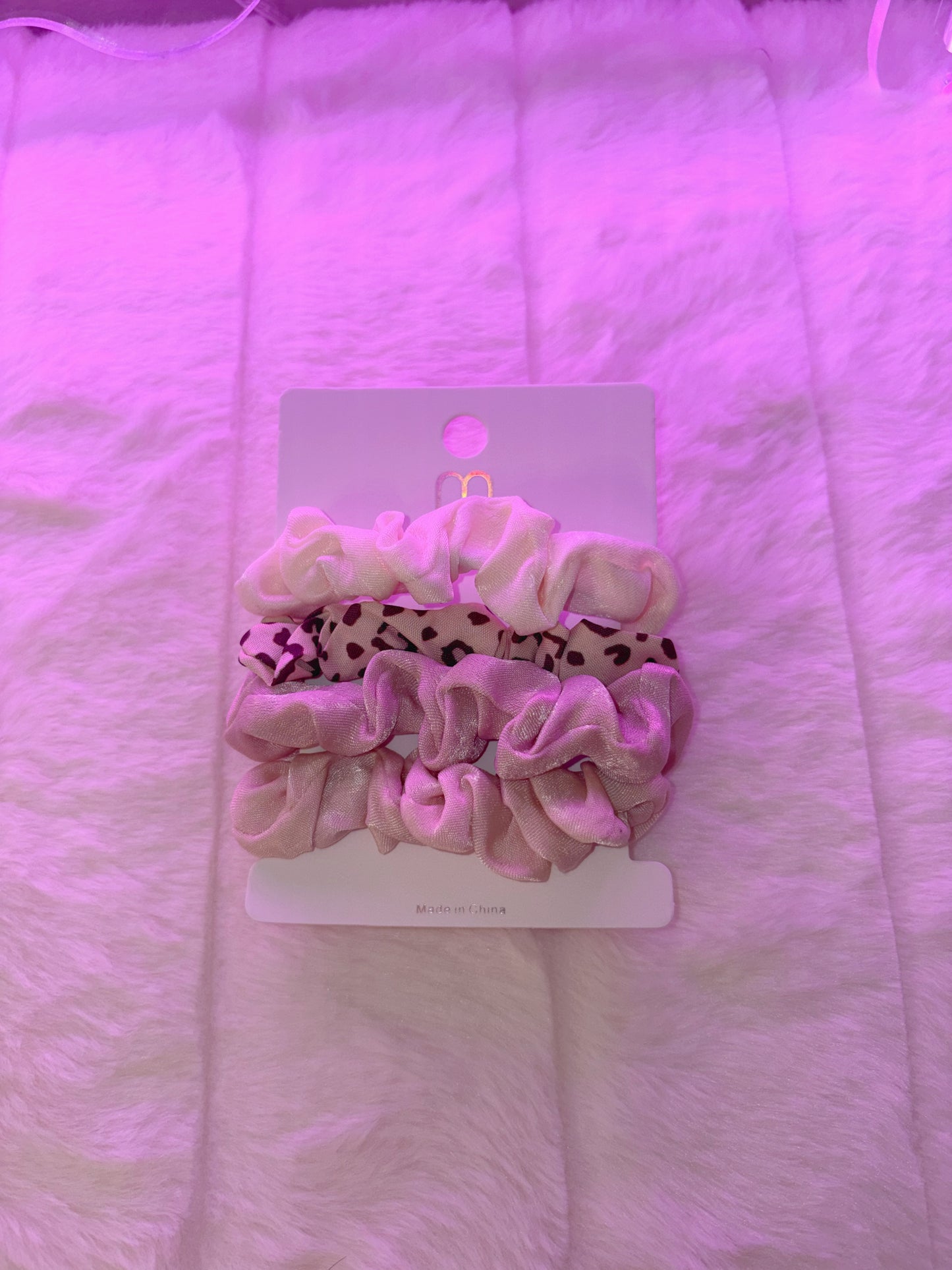 Multi Colored Scrunchie Set