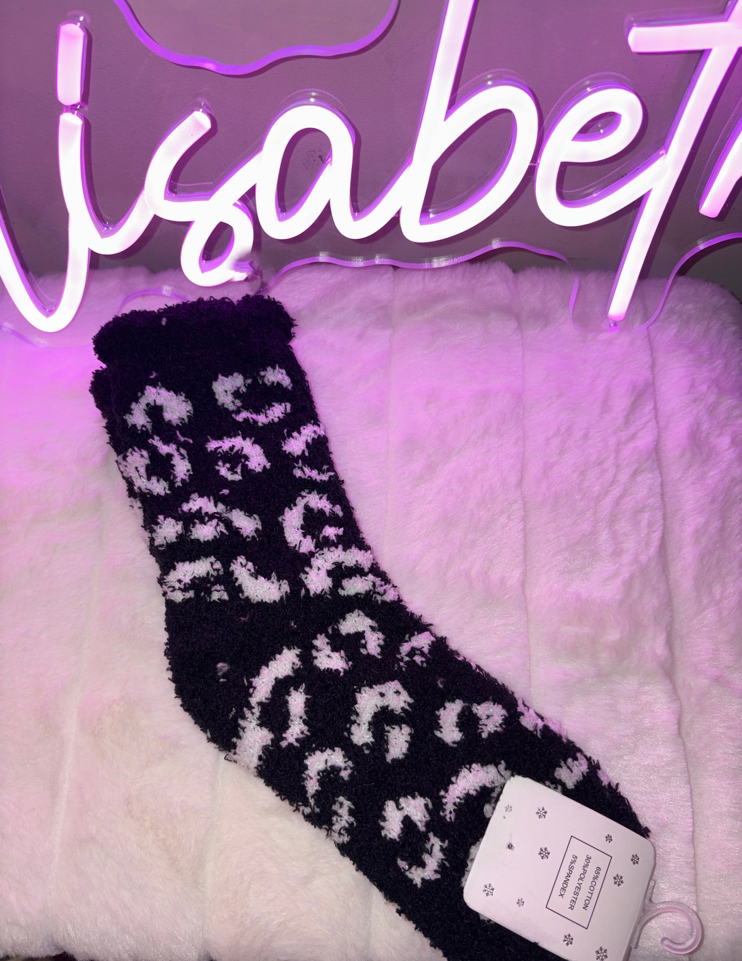 Leopard Luxe Socks
