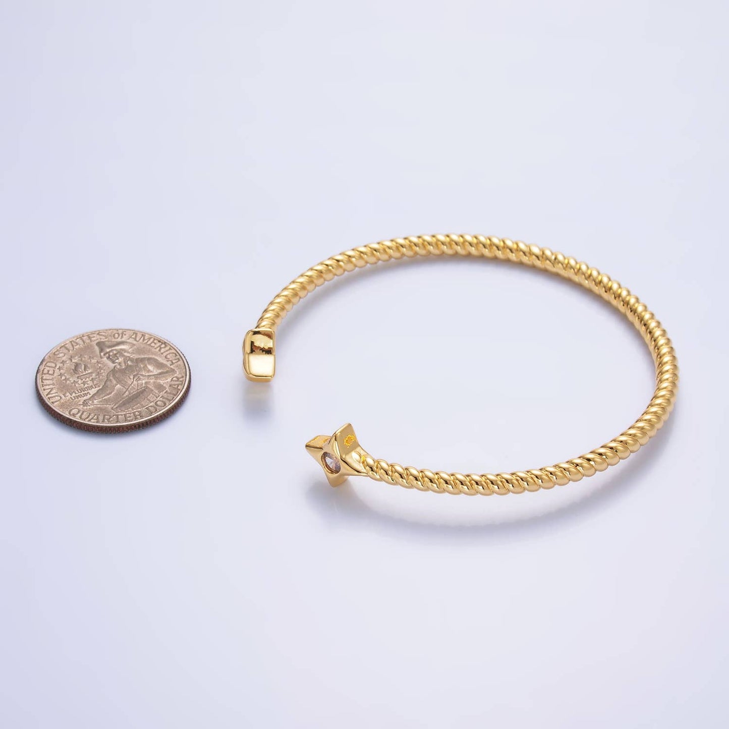 Gold Cuff Bracelet