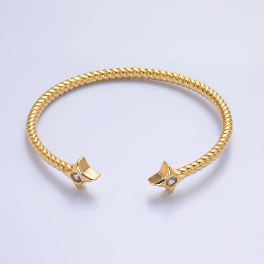 Gold Cuff Bracelet