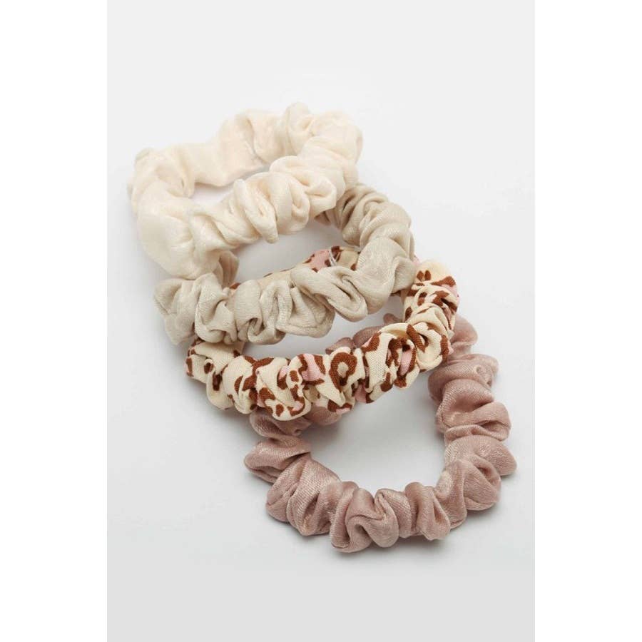 Multi Colored Scrunchie Set