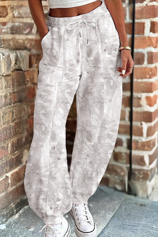 Washed Woodland Joggers